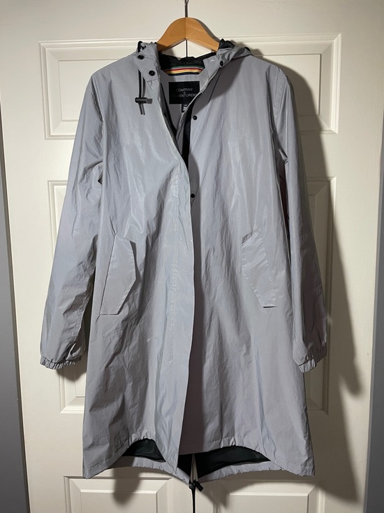 Jackets & Blazers - The Bay Metallic Women's Hooded Raincoat